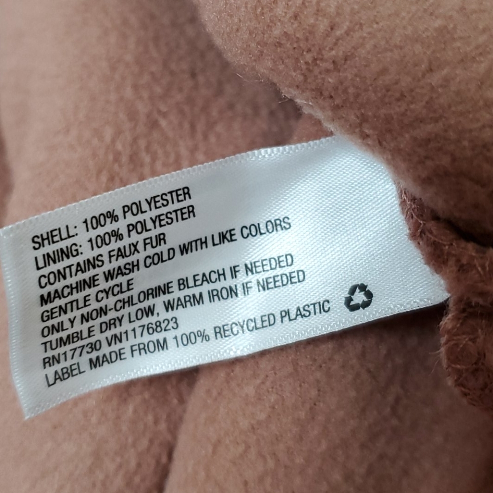 NWOT Joy Lab Quarter Zip Sherpa Jacket - Picture 8 of 9
